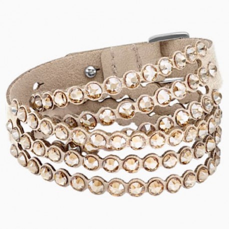 PULSERA SWAROVSKI POWER COLLECTION, BEIGE 5494230