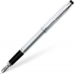 PLUMA ESTILOGRAFICA CROSS CENTURY II  PLATA LEY